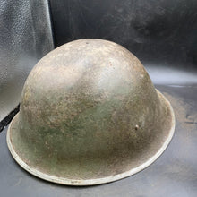 Load image into Gallery viewer, Original WW2 British/Canadian Army Mk3 Turtle Combat Helmet - The Militaria Shop