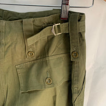 Load image into Gallery viewer, Genuine British Army Surplus OD Green Lightweight Combat Trousers Size 80/80/96 - The Militaria Shop