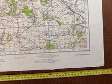 Charger l'image dans la galerie, Original WW2 British Army GSGS OS Map of England - Yeovil & Blandford - The Militaria Shop