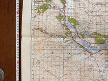 Load image into Gallery viewer, Original WW2 British Army GSGS Map of Scotland - Dornoch - The Militaria Shop