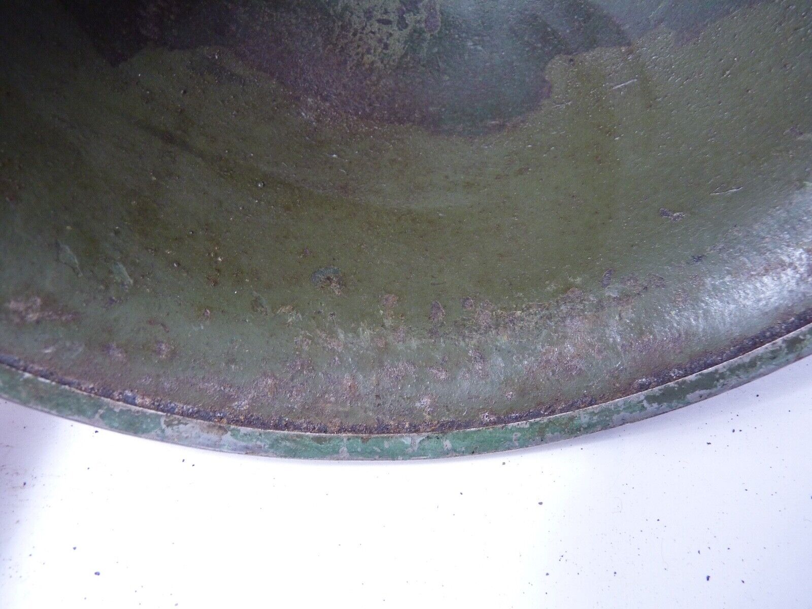 Mk3 Canadian / British Army Original WW2 Turtle Helmet High Rivet - The Militaria Shop