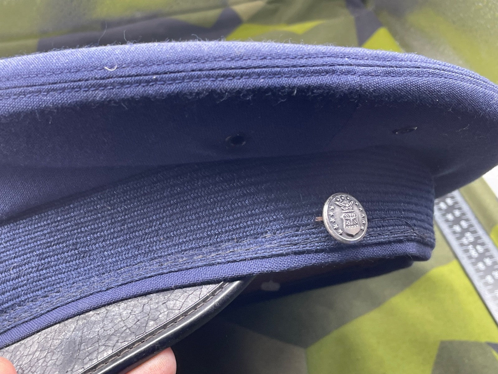 Original United States Texas Badged Peaked Cap - Size 54 - The Militaria Shop