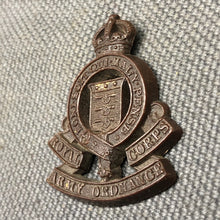 Load image into Gallery viewer, Original WW2 British Army Cap Badge - Royal Army Ordnance Corps - The Militaria Shop