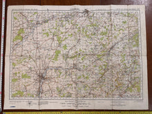 Load image into Gallery viewer, Original WW2 British Army GSGS OS Map of England - Winchester - The Militaria Shop
