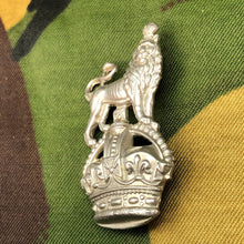 Charger l'image dans la galerie, Original WW1 British Army Cap Badge - Queen's Own Royal West Kent Regiment - The Militaria Shop