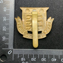 Charger l'image dans la galerie, Original WW1 British Army Cap Badge - Army Ordnance Corps AOC - The Militaria Shop