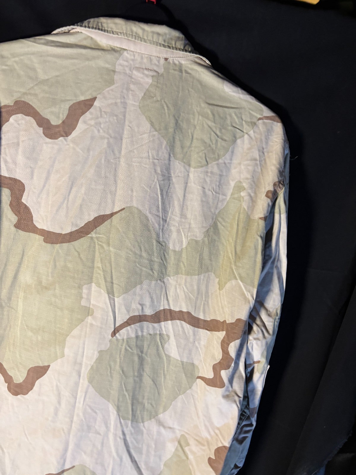 Gulf War US Army DCU Camouflaged Combat Field Coat/Jacket - Large/Long - The Militaria Shop