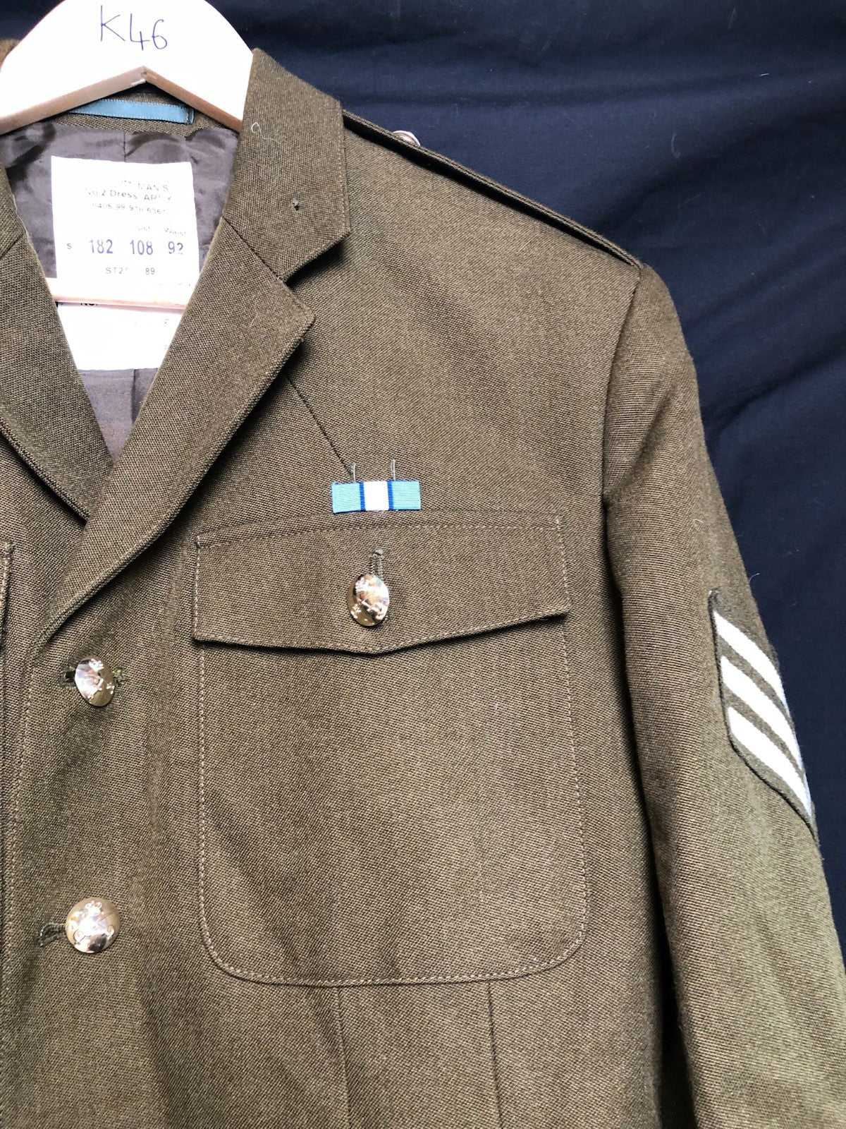 British Army Grade 1 No.2 Dress Uniform Jacket - PT Corps - Size 182/108/92 - The Militaria Shop