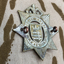 Load image into Gallery viewer, Original British Army Victorian Middlesex Volunteer Regiment Cap Badge - The Militaria Shop