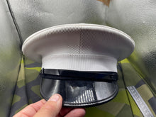 Load image into Gallery viewer, Original British Royal Navy Peaked Cap - Size 58cm - The Militaria Shop