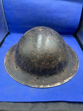 Load image into Gallery viewer, Original WW2 British Army Mk2 Brodie Combat Helmet - The Militaria Shop