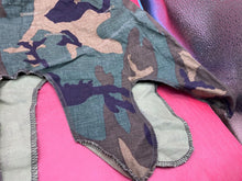 Load image into Gallery viewer, Original US Army M1 Camo Helmet Cover - Vietnam Found - Combat Worn - The Militaria Shop