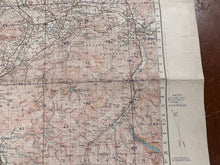Load image into Gallery viewer, Original WW2 British Army GSGS OS Map of Scotland - Lanark - The Militaria Shop