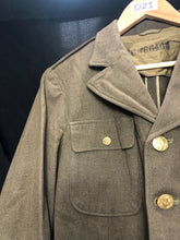 Lade das Bild in den Galerie-Viewer, Original WW2 US Army Class A Dress Jacket 1941 - Private Ryan Prop - 38" Long - The Militaria Shop