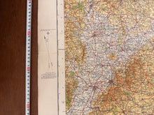 Load image into Gallery viewer, Original WW2 British Army RAF Navy Base Map of England - Midlands - Birmingham - The Militaria Shop