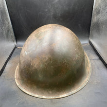 Load image into Gallery viewer, Original WW2 British/Canadian Army Mk3 "Turtle" Combat Helmet - The Militaria Shop