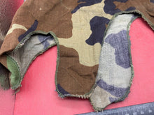 Load image into Gallery viewer, Original US Army M1 Camo Helmet Cover - Vietnam Found - Combat Worn - The Militaria Shop