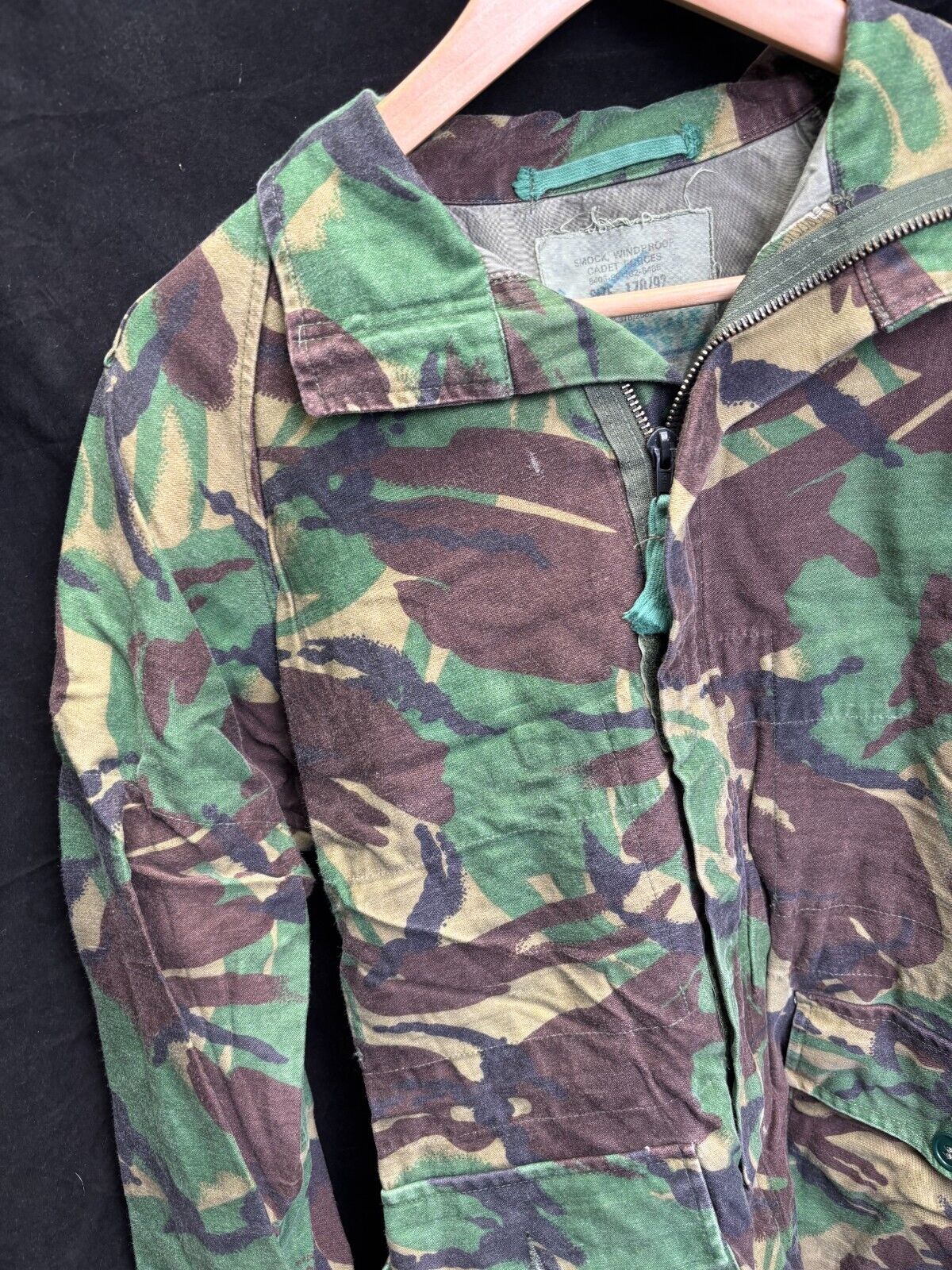 Surplus British Army DPM Pattern Camouflaged Smock Windproof Cadet-170/92 - The Militaria Shop