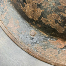Load image into Gallery viewer, Original British Army WW2 Combat Steel Helmet - The Militaria Shop