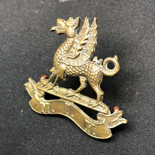 Load image into Gallery viewer, Original WW1 British Army Cap Badge - Montgomeryshire Imperial Yeomanry - The Militaria Shop