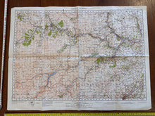Load image into Gallery viewer, Original WW2 British Army GSGS Map of Scotland - Peebles & Galashiels - The Militaria Shop