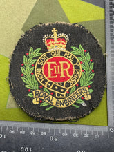 Load image into Gallery viewer, Original British Army Royal Engineers Blazer Badge - The Militaria Shop