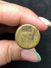 Load image into Gallery viewer, Original WW1 British Army SMLE Enfield Brass Oil Bottle - J.J.B Maker Marked - The Militaria Shop