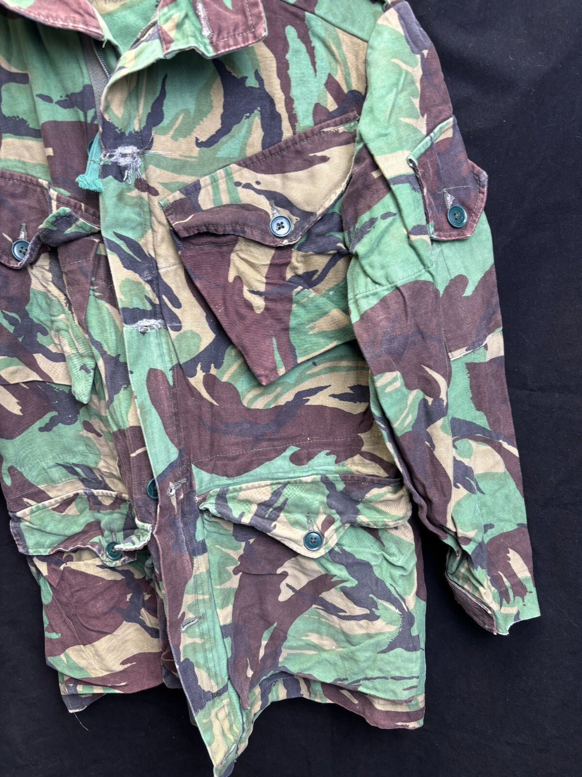Surplus British Army DPM Pattern Camouflaged Smock Combat- 34in Chest - The Militaria Shop