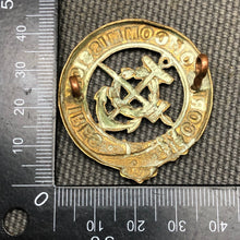 Load image into Gallery viewer, Original WW2 British Army Cap Badge - Corps of Commissionaires - The Militaria Shop
