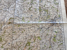 Load image into Gallery viewer, Original WW2 British Army GSGS Map of England & Wales - Shrewsbury & Welshpool - The Militaria Shop