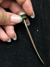 Load image into Gallery viewer, Original WW1 British Army SMLE Enfield Brass Oil Bottle - H.J&S Maker Marked - The Militaria Shop