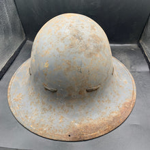 Charger l'image dans la galerie, Original WW2 British Home Front Civillian Civil Defence Zuckerman Helmet & Liner - The Militaria Shop
