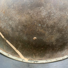 Load image into Gallery viewer, Original WW2 British/Canadian Army Mk3 "Turtle" Combat Helmet - The Militaria Shop