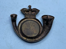Load image into Gallery viewer, Original British Army - King's Own Yorkshire Light Infantry Victorian Cap Badge - The Militaria Shop