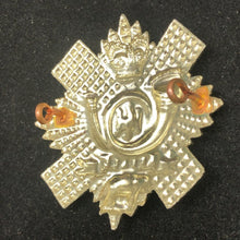 Load image into Gallery viewer, Original British Army Cap Badge - Highland Light Infantry - The Militaria Shop