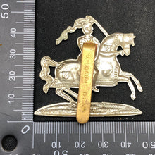 Load image into Gallery viewer, Genuine British Army Brass Cap Badge - Fife & Forfar Yeomanry - The Militaria Shop