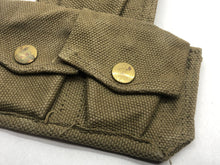 Charger l'image dans la galerie, Genuine 37 Pattern Army 3 Pocket Rifle Pouch - WW2 British Army Style - The Militaria Shop