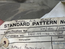 Load image into Gallery viewer, Original British RAF Hydraulic Fluid Protective Apron - Sealed Pattern - The Militaria Shop