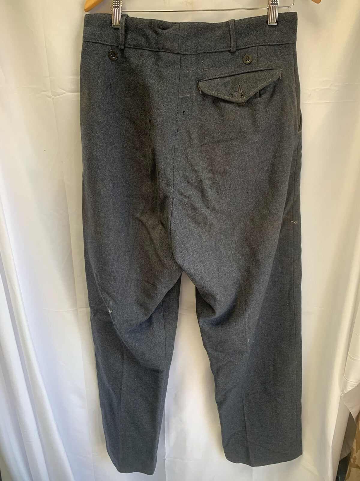 Original British Royal Air Force RAF Trousers - Size 13 - 34" Waist - The Militaria Shop