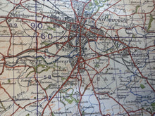 Load image into Gallery viewer, Original WW2 British Army GSGS OS Map of Scotland - Kilmarnock & Ayr - The Militaria Shop