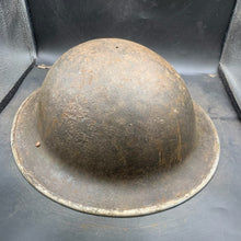 Load image into Gallery viewer, Original WW2 British Army Mk2 "Brodie" Combat Helmet - The Militaria Shop