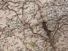 Load image into Gallery viewer, Original WW2 British Army RAF Navy Base Map of South Wales - Cardiff & Swansea - The Militaria Shop