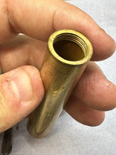 Load image into Gallery viewer, Original WW1 British Army SMLE Enfield Brass Oil Bottle - W.H.B - The Militaria Shop