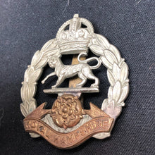 Load image into Gallery viewer, Original WW2 British Army Cap Badge - Royal Hampshire Regiment - The Militaria Shop