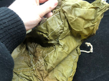 Load image into Gallery viewer, Original WW2 Canadian Army Camouflaged Smock Anti-Gas Hood - The Militaria Shop