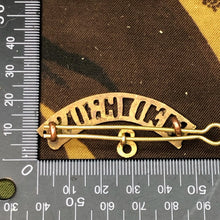Load image into Gallery viewer, Original WW1 British Army Red Cross Shoulder Title - The Militaria Shop