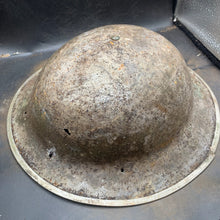 Load image into Gallery viewer, Original WW2 British Army Mk2 "Brodie" Combat Helmet - The Militaria Shop