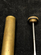 Load image into Gallery viewer, Original WW1 British Army SMLE Enfield Brass Oil Bottle - J.J.B Maker Marked - The Militaria Shop