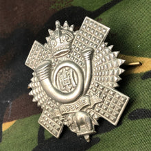 Load image into Gallery viewer, Original WW2 British Cap Badge - Highland Light Infantry - The Militaria Shop