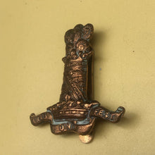Charger l'image dans la galerie, Original British Army Cap Badge - 11th Prince Albert's Own Hussars - The Militaria Shop